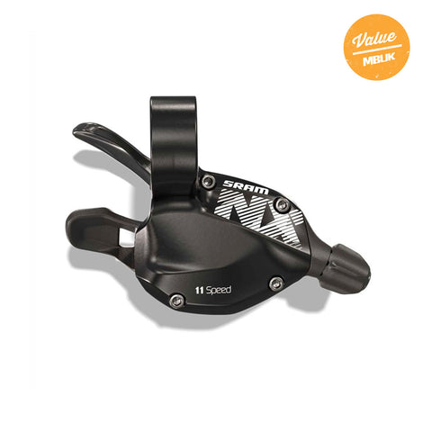 SRAM Shifter NX Trigger 11 Speed Rear w Discrete Clamp Black: BLACK 11 SPEED
