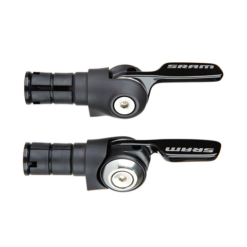SRAM 500 TT Shifter Set Aluminum (11spd) Rear/Friction Front:  11 SPEED