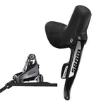 SRAM SHIFT/HYDRAULIC DISC BRAKE RIVAL22 (UK STYLE) 11-SPEED REAR SRAM SHIFT FRONT BRAKE 950MM W FLAT MOUNT HARDWARE (ROTOR & BRACKET SOLD SEPARATELY):  950MM