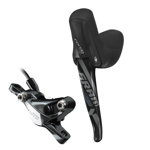 SRAM Force1 Hydraulic Disc Brake  (UK Style) Left Rear Brake 1800mm wDirect Mount Hardware (Rotor & Bracket sold separately):