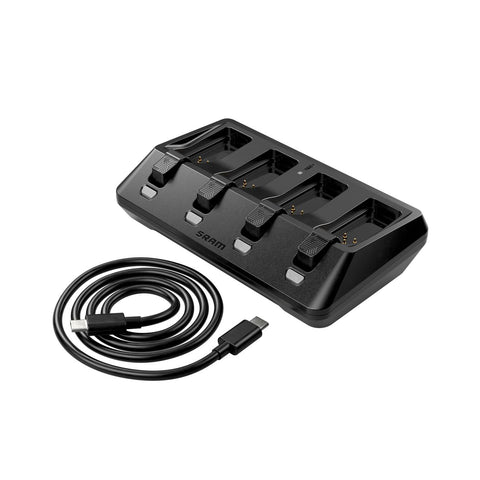 Sram AXS Battery Base Charger 4-Ports (Including USB-C Cord) 2023: