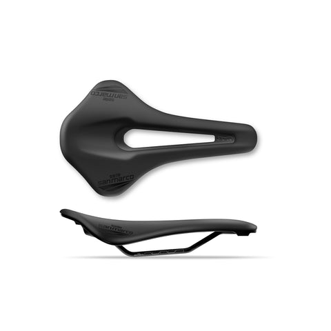Selle San Marco Shortfit 2.0 Sport Saddle: BLACK/BLACK L3