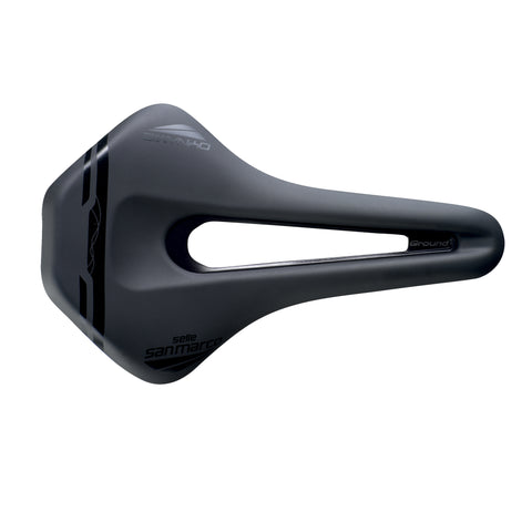 Selle San Marco GrouND Dynamic Saddle: BLACK/BLACK L3