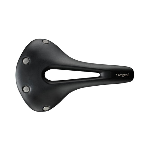 Selle San Marco Regal Short Open-Fit Dynamic Saddle: BLACK NARROW (S3)