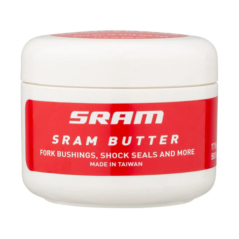 SRAM Grease SRAM Butter 500ml Container Friction Reducing Grease by Slickoleum - Recommended for SRAM Double Time Hubs & Wheels RockShox Forks and Reverb Service: