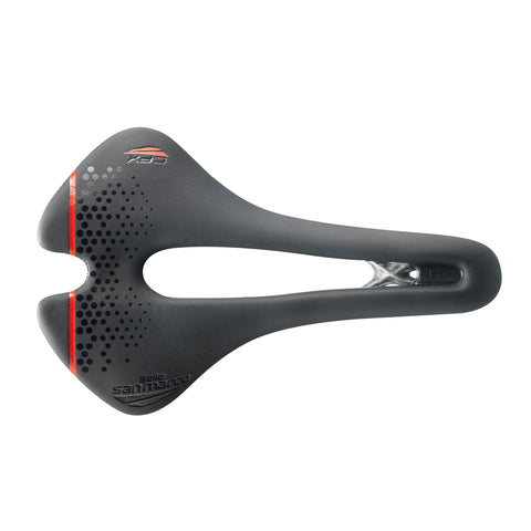 Selle San Marco Aspide Short Carbon FX Saddle: BLACK/BLACK WIDE (L3)