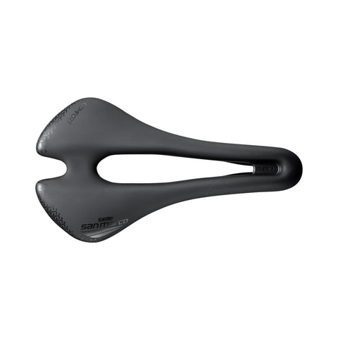 Selle San Marco Aspide Short Comfort Dynamic Saddle: BLACK/BLACK WIDE (L3)