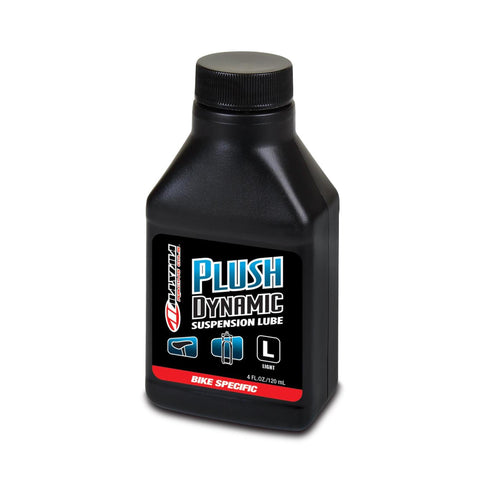 Maxima Plush Dynamic Suspension Lube Light, 120ml Bottle (Replaces 0W-30) - Pike/Revelation/Lyrik/Yari/BoXXer/Zeb/Domain/Reverb Xplr/Shock Air Cans: BLACK