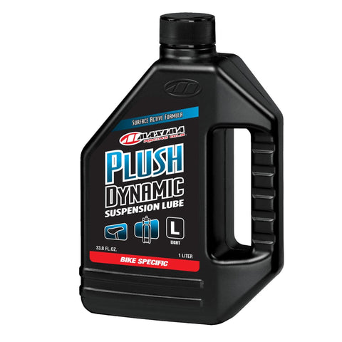 Maxima Plush Dynamic Suspension Lube Light, 1 Litre Bottle (Replaces 0W-30) - Pike/Revelation/Lyrik/Yari/BoXXer/Zeb/Domain/Reverb Xplr/Shock Air Cans: BLACK