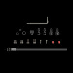 SRAM Spare - Disc Brake Hydraulic Hose Kit - Black Banjo -2000mmblk(Inc. Banjo, Fittings) - Level Ult,Level Tlm (A1), Code R/Rsc (B1),Red Etap Hrd,S900 Monoblock: BLACK 2000MM