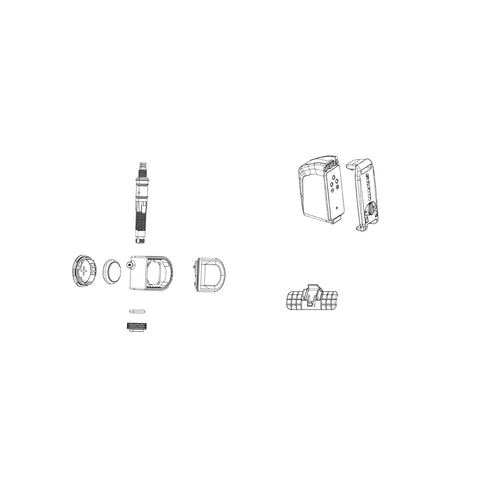 SRAM Spare - Front/Rear Derailleur Battery Block For Etap, AXS And Eagle AXS Qty 1: