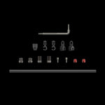 SRAM Spare - Disc Brake Hydraulic Hose Kit - Double Compression -2000mmblk-Avidcode/R,Elixir1/3,Juicy3,DB 1/3/8,Levelult/Tlm(B1),Level/T,Guide Re,G2 RE/RS/R,S9002P(Red,Force,Rival-2Petapaxs): BLACK 2000MM
