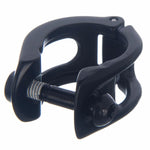 SRAM SPARE - DISC BRAKE LEVER CLAMP - HINGE-CLAMP BLACK (INCLUDES - STAINLESS T25 BLACK BOLT) QTY 1 - CODE, G2, GUIDE, LEVEL, ELIXIR, DB: