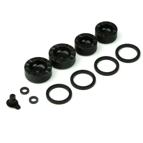 SRAM Disc Brake Caliper Piston Kit - (Includes 2-16mm, 2 - 15mm Caliper Pistons, Seals,  O-Rings) - Db8/Db6/Db4 A1+ (2023+), Motive Ult/Slv/Brz A1+ (2026+):