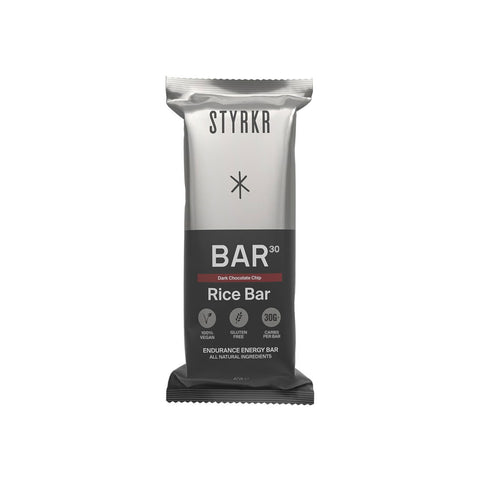 STYRKR - BAR30 Dark Chocolate Chip Energy Bar x 12