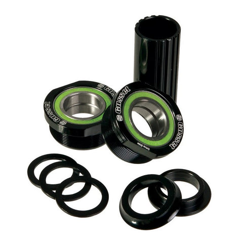 Gussett Euro MXR 19mm BB Alloy Sealed Bearing Bottom Bracket Set for MTB, JUMP Bike Black ()