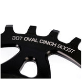 MRP Mountain Racing Products 30T Wave Oval Chainring Cinch Mount (50mm) for Race Face Cranks