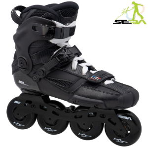SEBA HIGH LIGHT CARBON 80 - BLACK - SIZE 37