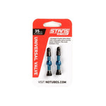 Stans NoTubes - VALVE STEM PAIR UNI AL PRESTA 35MM BLUE