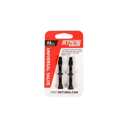 Stans NoTubes - VALVE STEM PAIR UNI AL PRESTA 44MM BLACK