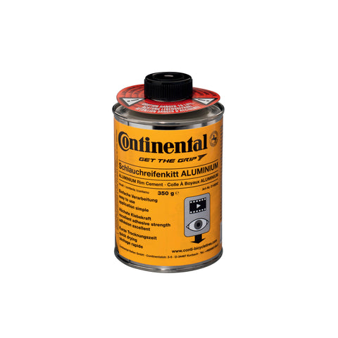 Continental Tubular Rim Cement Alu 350g Can: BLACK 350G CAN