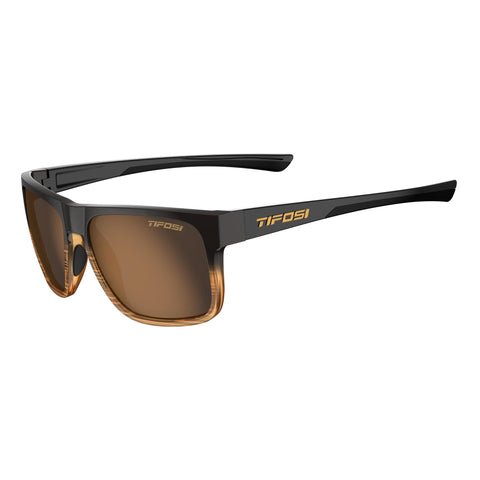 Tifosi Swick Single Lens Eyewear 2019: BROWN FADE/BROWN