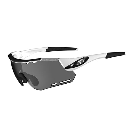 Tifosi Alliant Interchangeable Lens Eyewear 2019: WHITE/BLACK