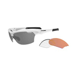 Tifosi Intense Interchangable Lens Sunglasses 2018: MATTE WHITE