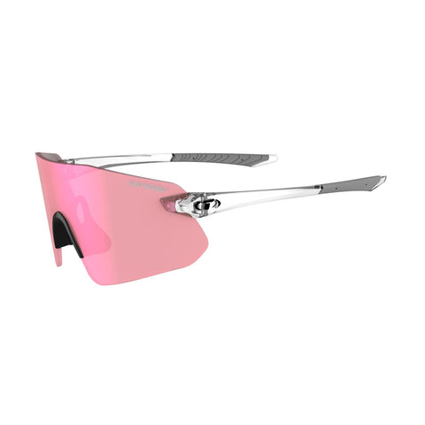Tifosi Vogel SL Single Lens Sunglasses 2023: CRYSTAL CLEAR M-XL