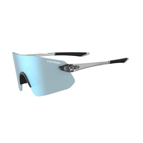 Tifosi Vogel SL Single Lens Sunglasses 2023: CRYSTAL SMOKE M-XL