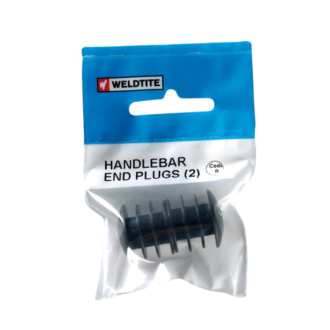 WELDTITE HANDLEBAR HEAD PLUGS (2):