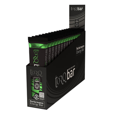 TORQ ORGANIC ENERGY BAR (15X 45G): ZINGY APPLE