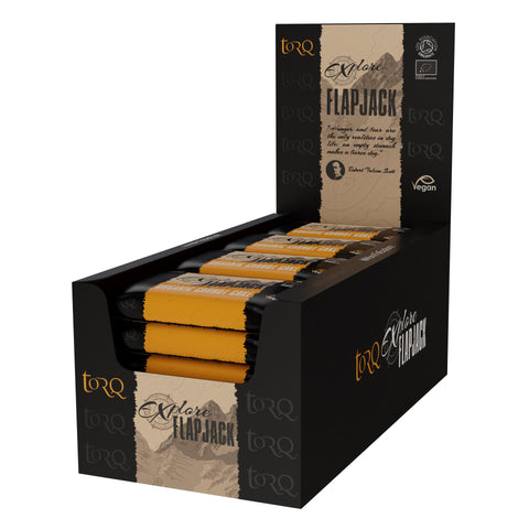 TORQ EXPLORE FLAPJACK (20 X 65G): CARROT CAKE