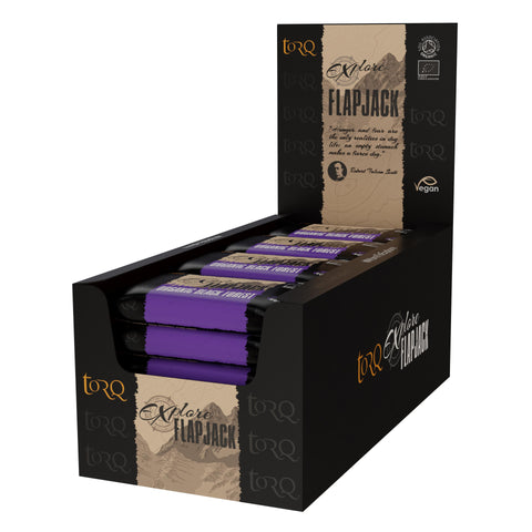 TORQ EXPLORE FLAPJACK (20 X 65G): BLACK FOREST