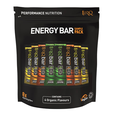 TORQ ORGANIC BAR SAMPLE PACK (POUCH OF 8):