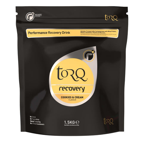 TORQ Recovery Drink (1 x 1.5kg): COOKIES & CREAM