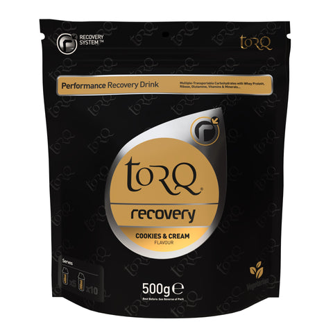 TORQ Recovery Drink (1 x 500g): COOKIES & CREAM