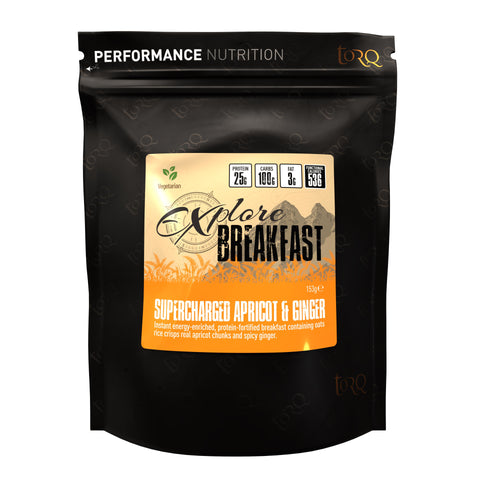 TORQ EXPLORE BREAKFAST CEREAL: APRICOT & GINGER 146G