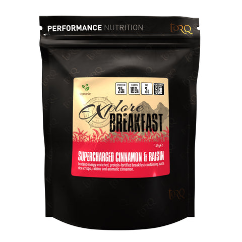 TORQ Explore Breakfast Cereal: CINNAMON & RAISIN 146G