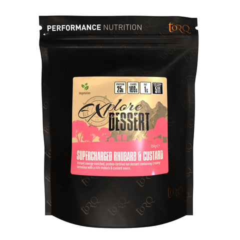 TORQ Explore Dessert: RHUBARB & CUSTARD 159G