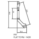 TRP - Adapter FR1 - Flat Mount - 140mm Rear