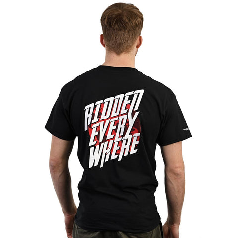 Ridden Everywhere T-Shirt100% Cotton for all day comfort.