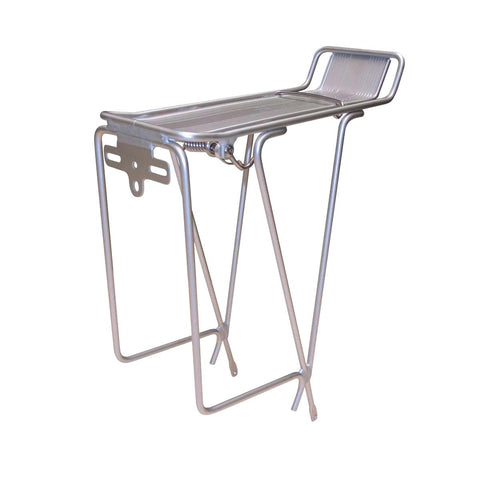 Tortec Tour Rear Rack With Spring Clip: SILVER 26-700C