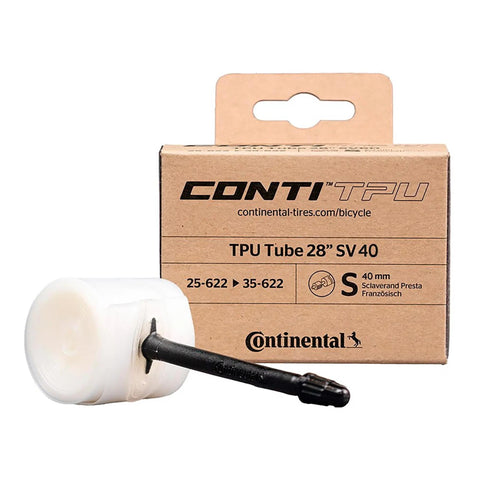 Continental TPU Presta 80mm Valve 2025: CLEAR 700 X 25-35