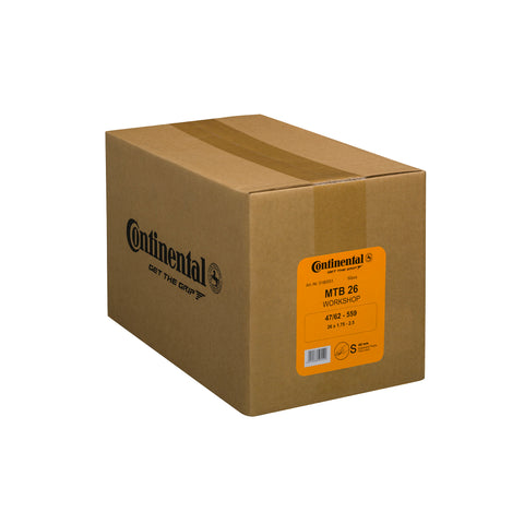 Continental Workshop Tubes - Presta 42mm Valve 50pcs: BLACK 27.5X1.75-2.50"