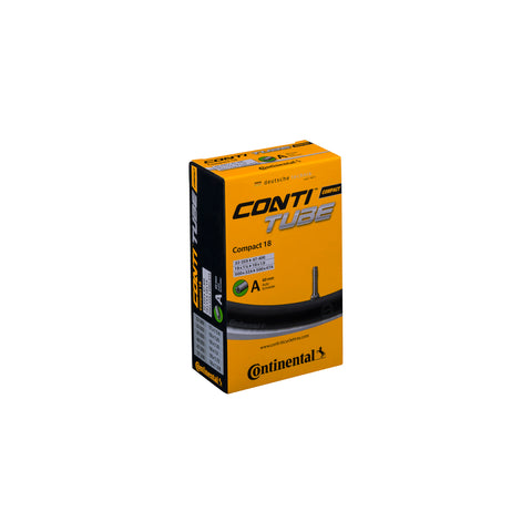 Continental Compact Tube - Schrader 40mm Valve: BLACK 24X2.00-2.40"