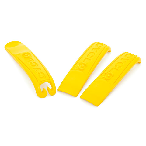 Ezytech Tyre LeversHard Compound, red. Set of 3.