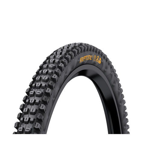Continental Kryptotal-F Downhill Soft Black/Black Foldable 2025: BLACK/BLACK 29X2.40"