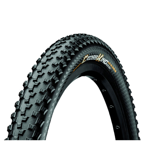 Continental Cross King ProTection Tyre - Foldable BlackChili Compound: BLACK/BLACK 29X2.30"