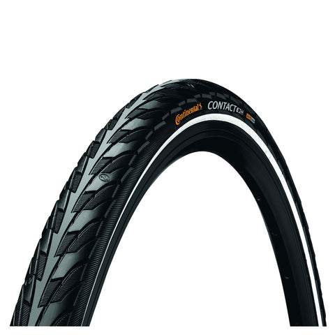 Continental CONTACT Reflex Tyre - Wire Bead: BLACK/BLACK REFLEX 700X42C